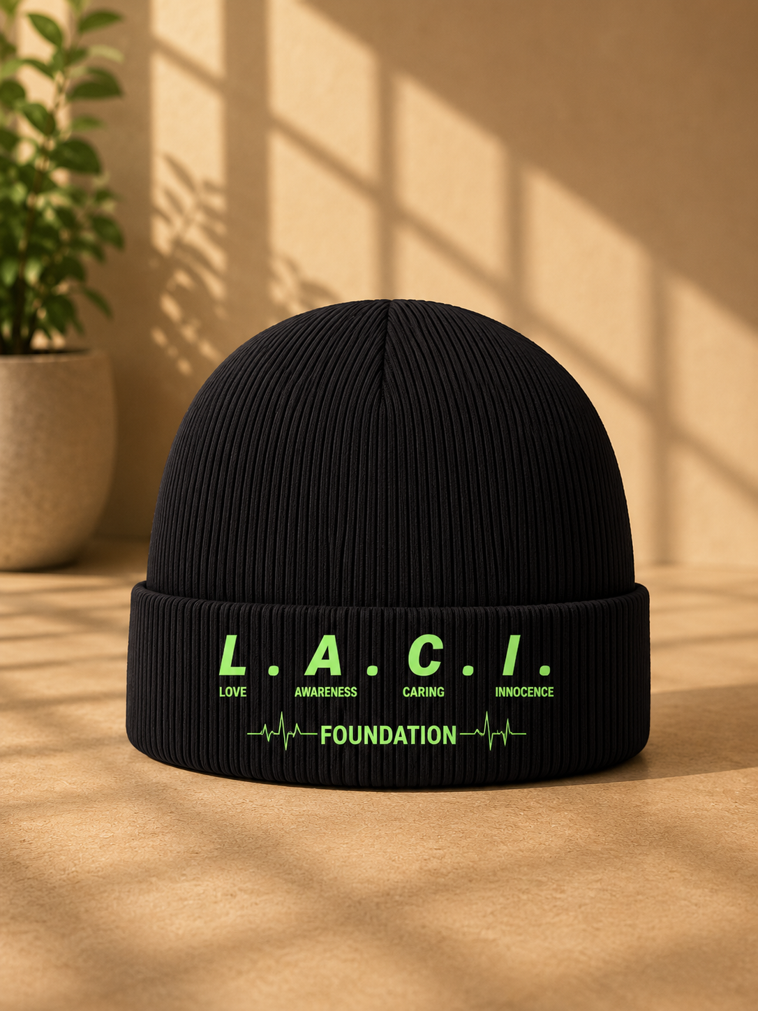 Official L.A.C.I. Foundation Beanie Cap