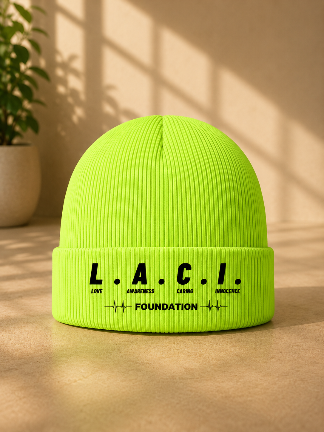 Official L.A.C.I. Foundation Beanie Cap - Image 2